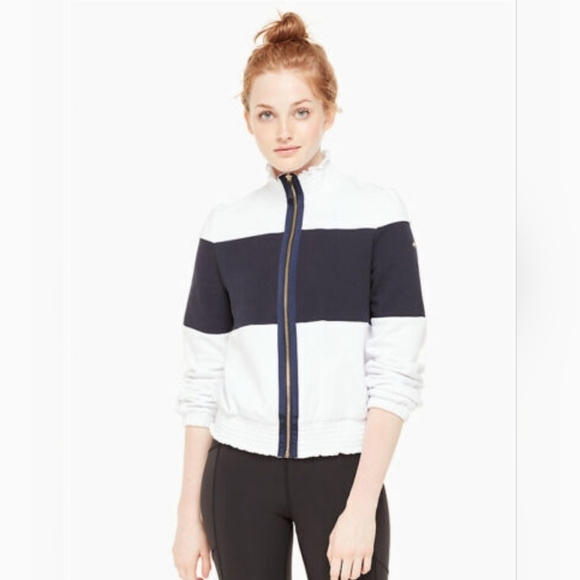 KATE SPADE California Dreaming Colourblock Jacket Women's Size S - Picture 2 of 16